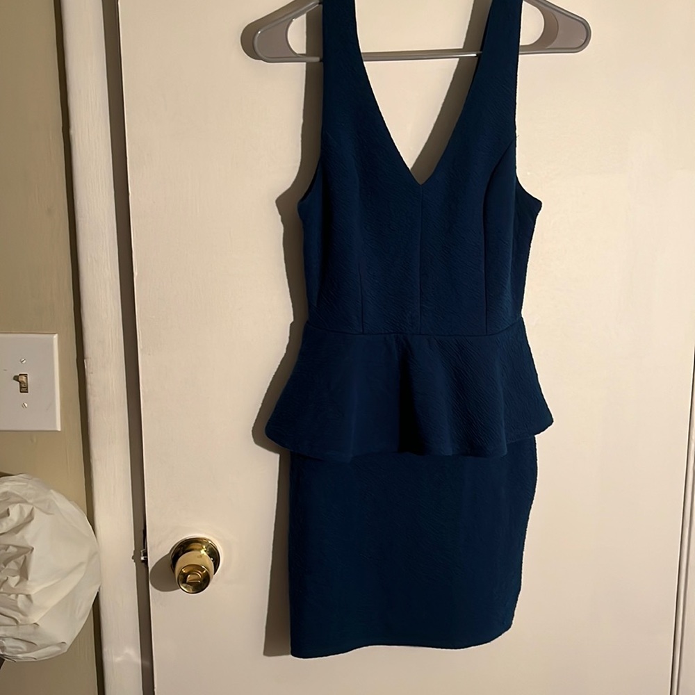 Teal dress